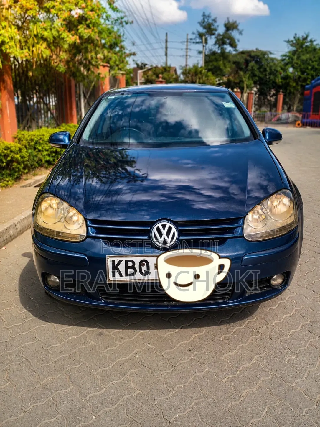Volkswagen Golf 2005 Blue