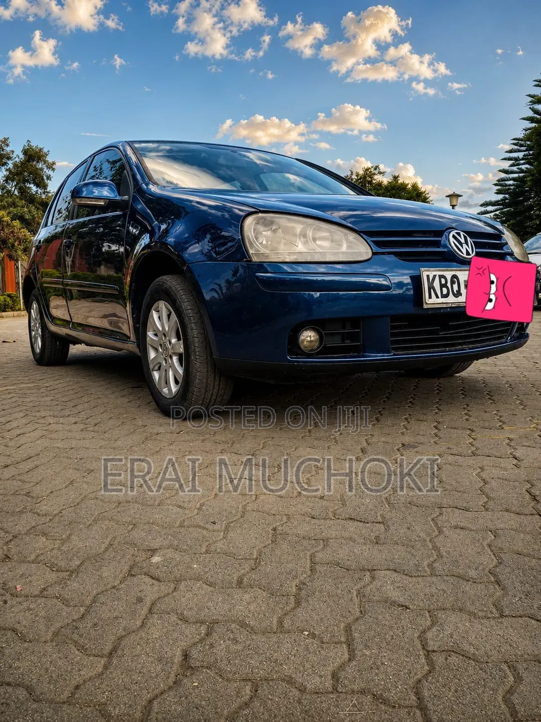 Volkswagen Golf 2005 Blue