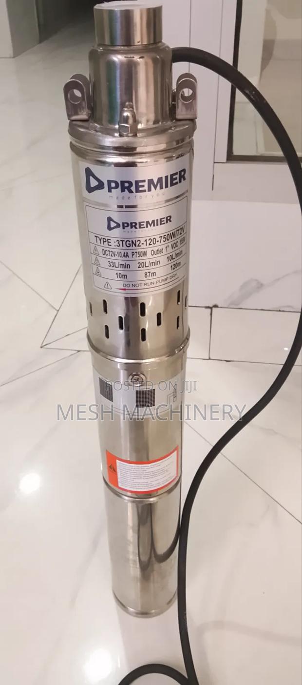 Premier 750w 72v Brushless Dc Submersible Water Pump - thumbnail 2