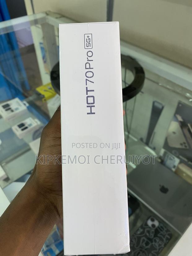New Infinix Hot 70 256 GB Orange - thumbnail 3