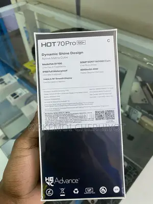New Infinix Hot 70 256 GB Orange