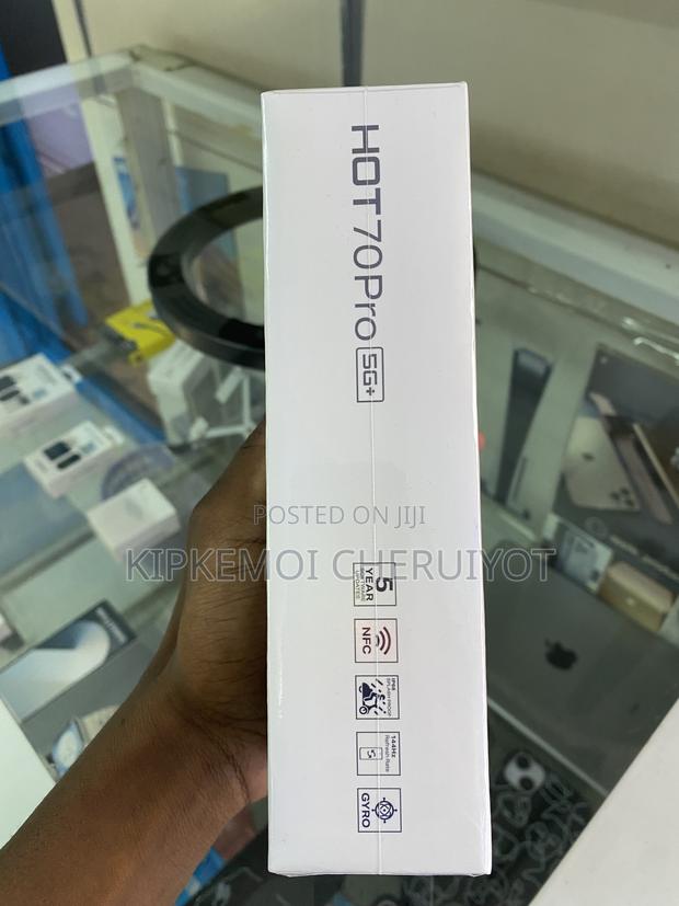 New Infinix Hot 70 256 GB Orange - thumbnail 2