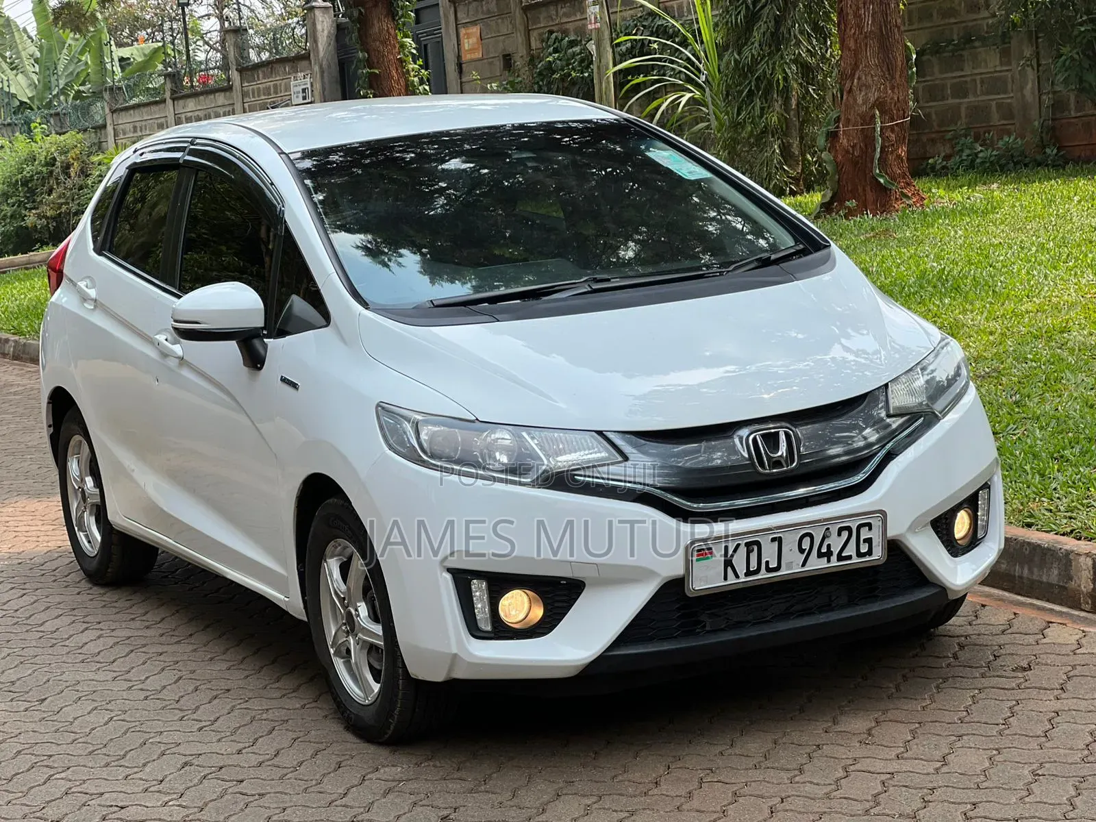 Honda Fit 2015 White