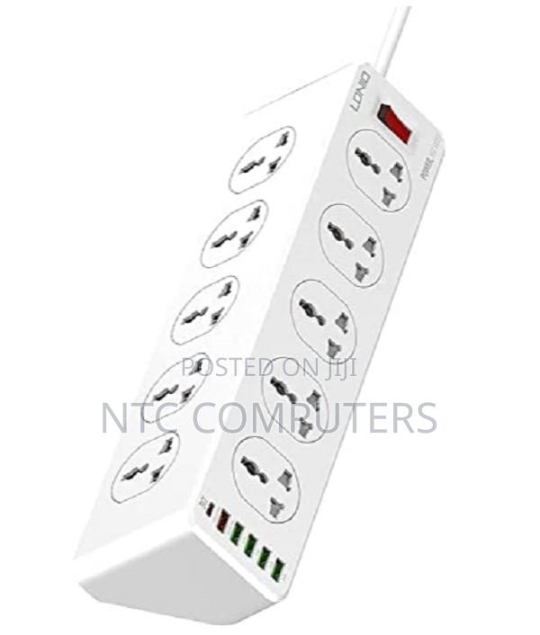 Ldnio 10 Port Outlets Smart Surge Protector Extension Socket (Sc10610)