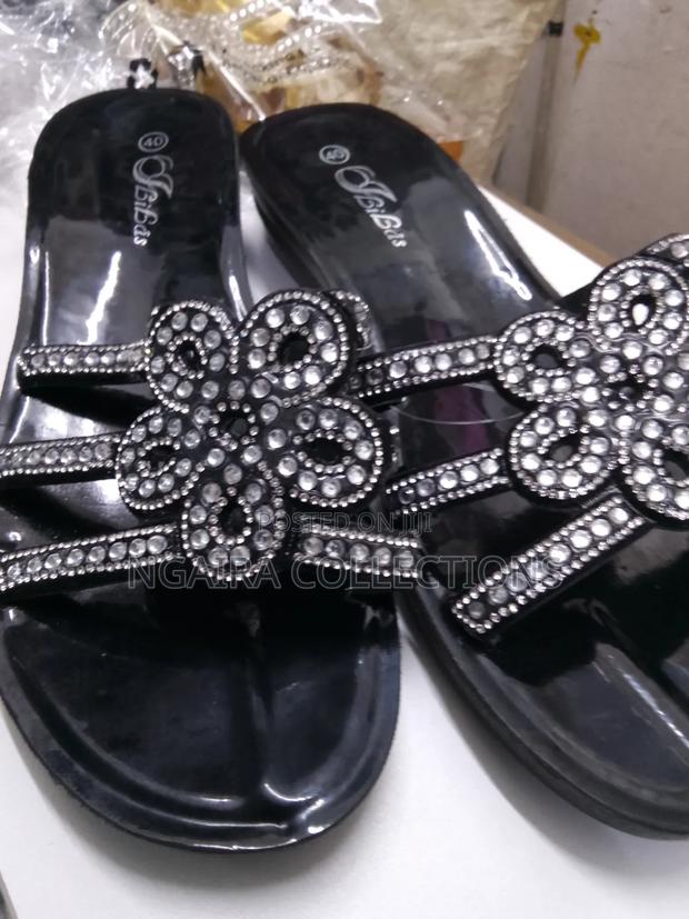 Ladies Sandals Gold / Silver - main view
