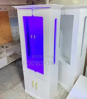Luxury Kitchen Storage Cabinet – Led Display Design