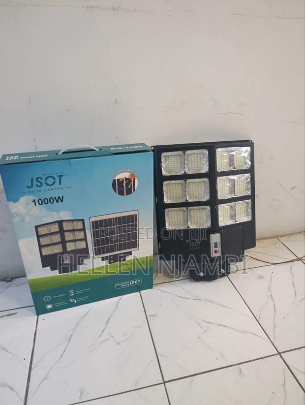 Jsot 1000watts Solar Streetlight With Motion Sensor - thumbnail 2