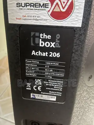The Box Pro Speakers