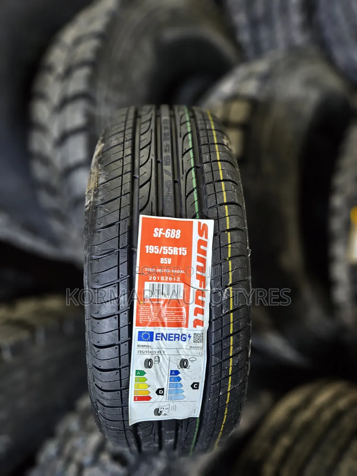 195/55r15 Sunfull 85v Tire