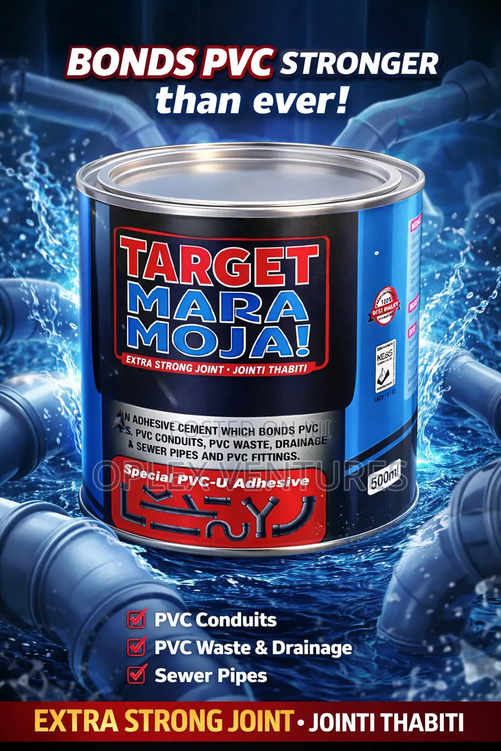 PVC -U Adhesive Bond