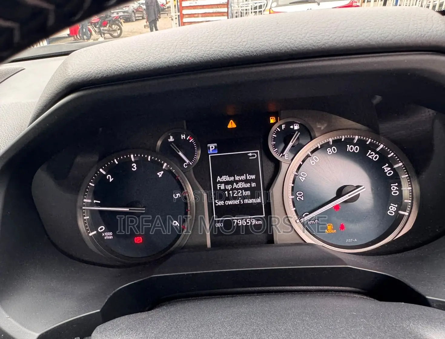 Toyota Land Cruiser Prado 2.8 2019 Matt Black