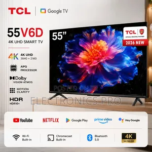 TCL 55v6d 55-Inch 4k Smart TV (2026 Model)