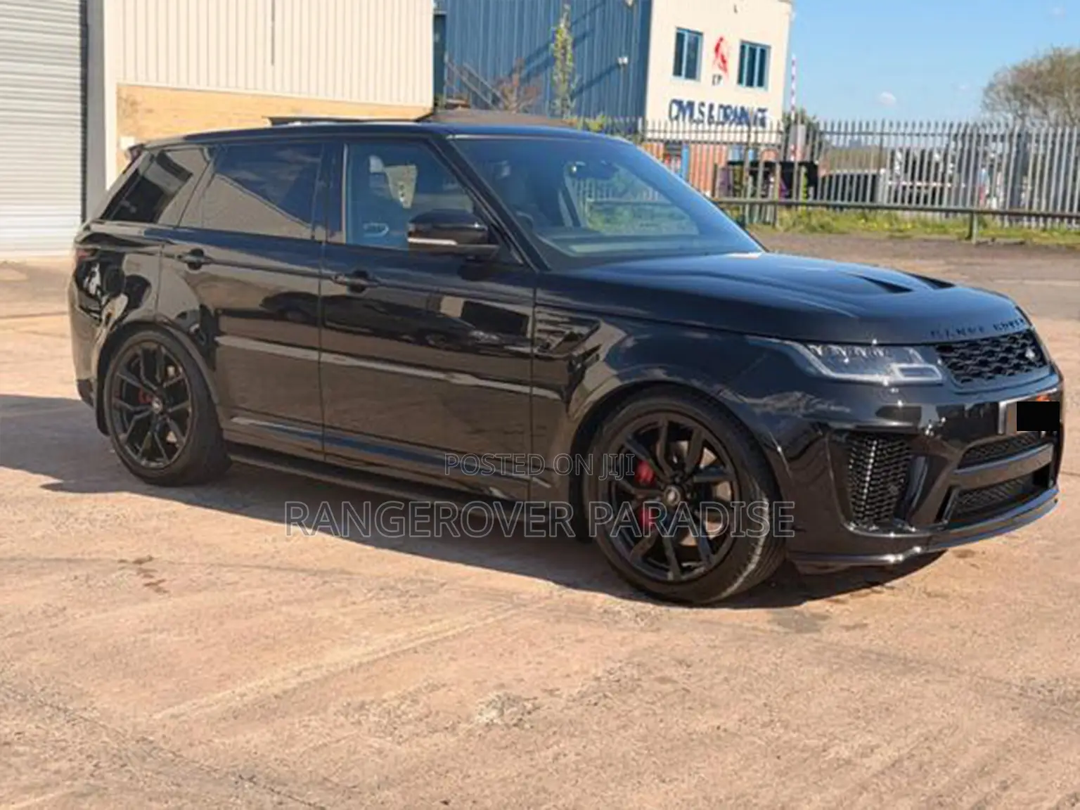 Land Rover Range Rover Sport SVR 4x4 2020 Black