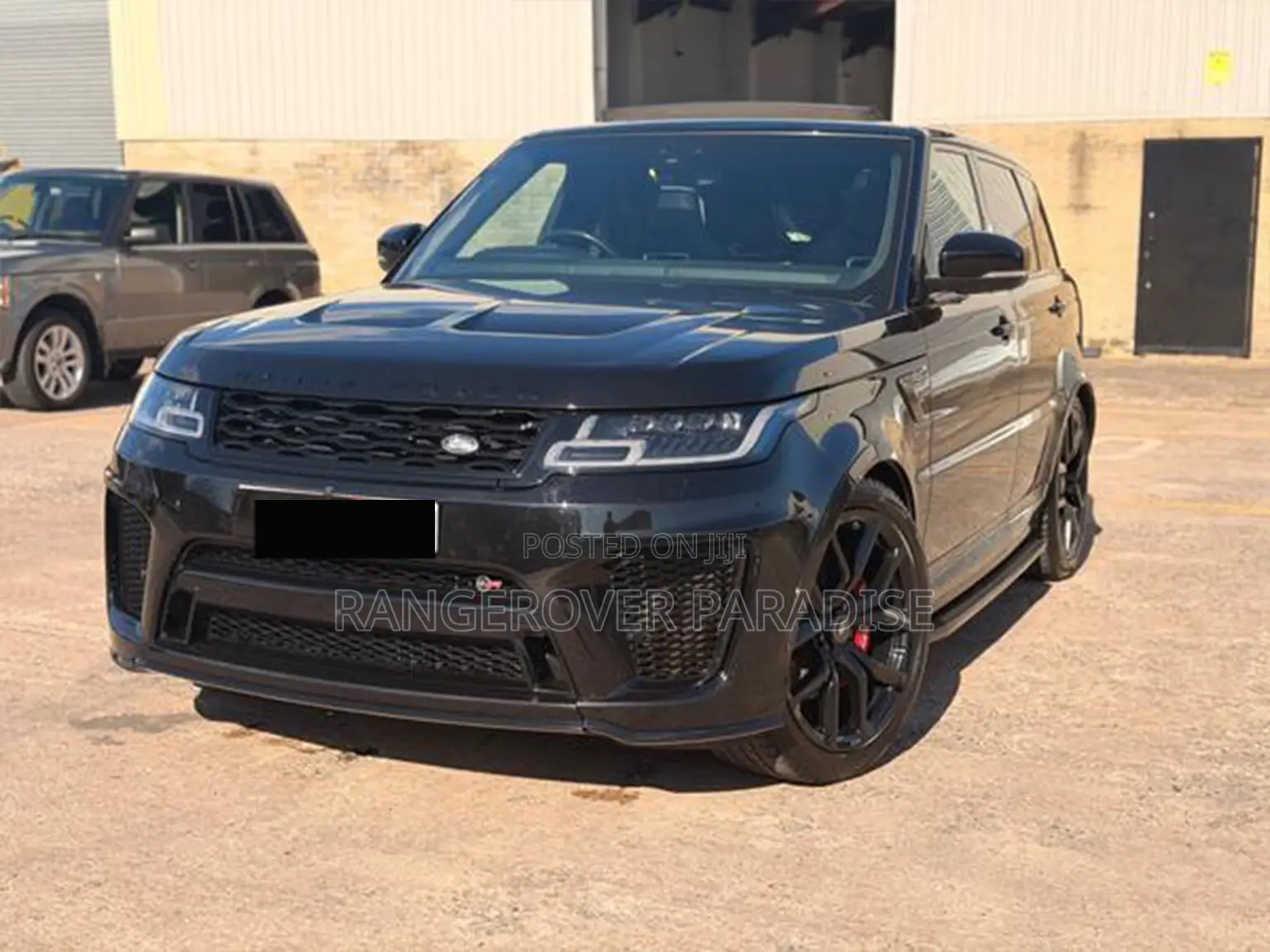 Land Rover Range Rover Sport SVR 4x4 2020 Black