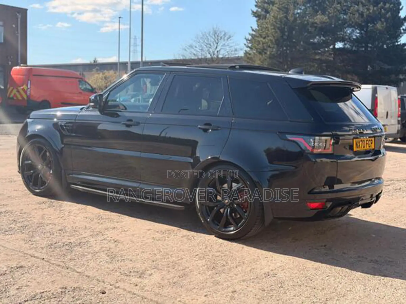 Land Rover Range Rover Sport SVR 4x4 2020 Black