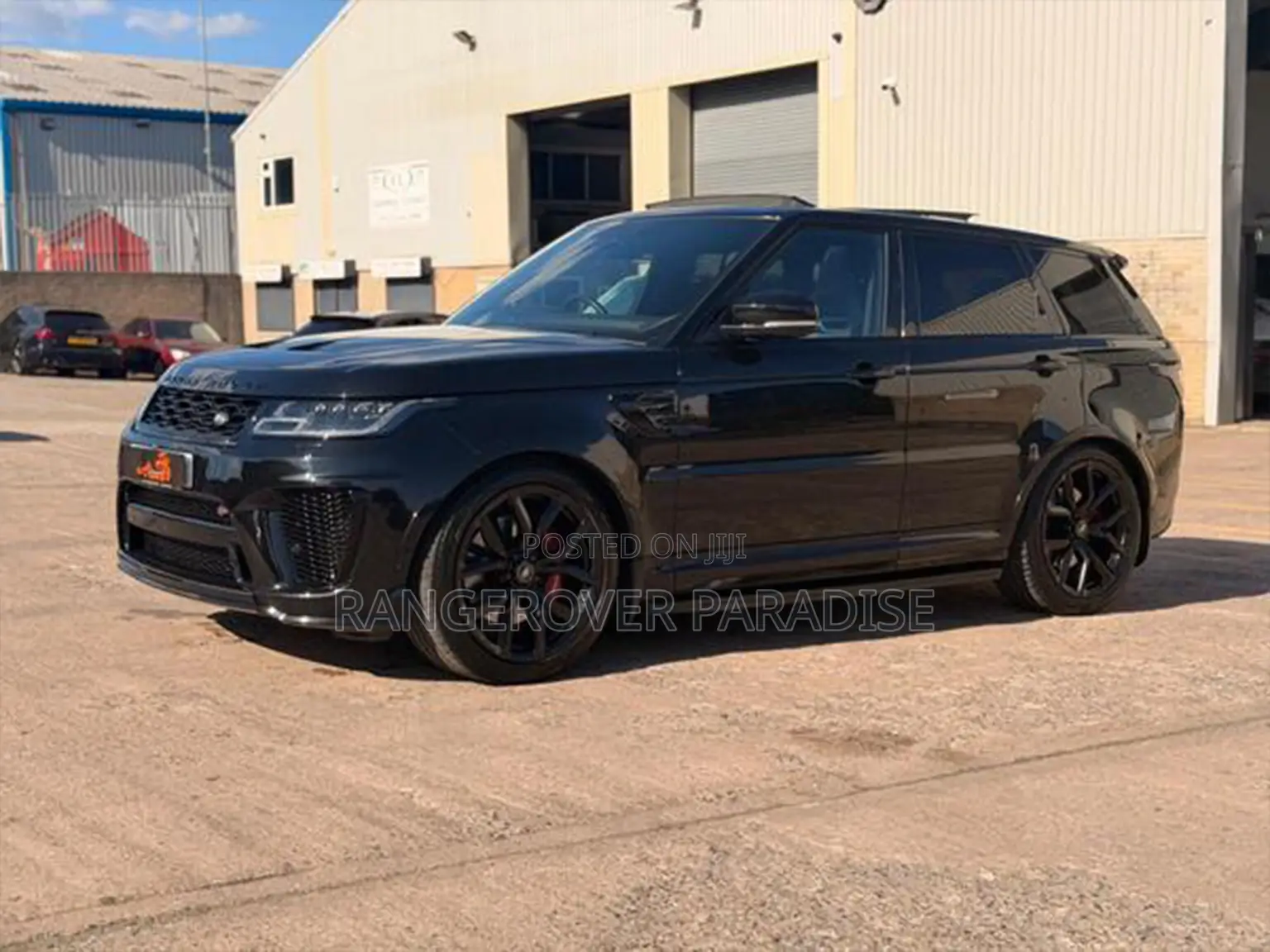 Land Rover Range Rover Sport SVR 4x4 2020 Black
