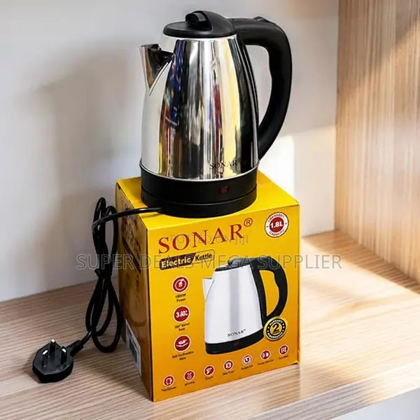 Automatic Shut-Off Heat-Resistant Stainless Steel Electric Kettle
