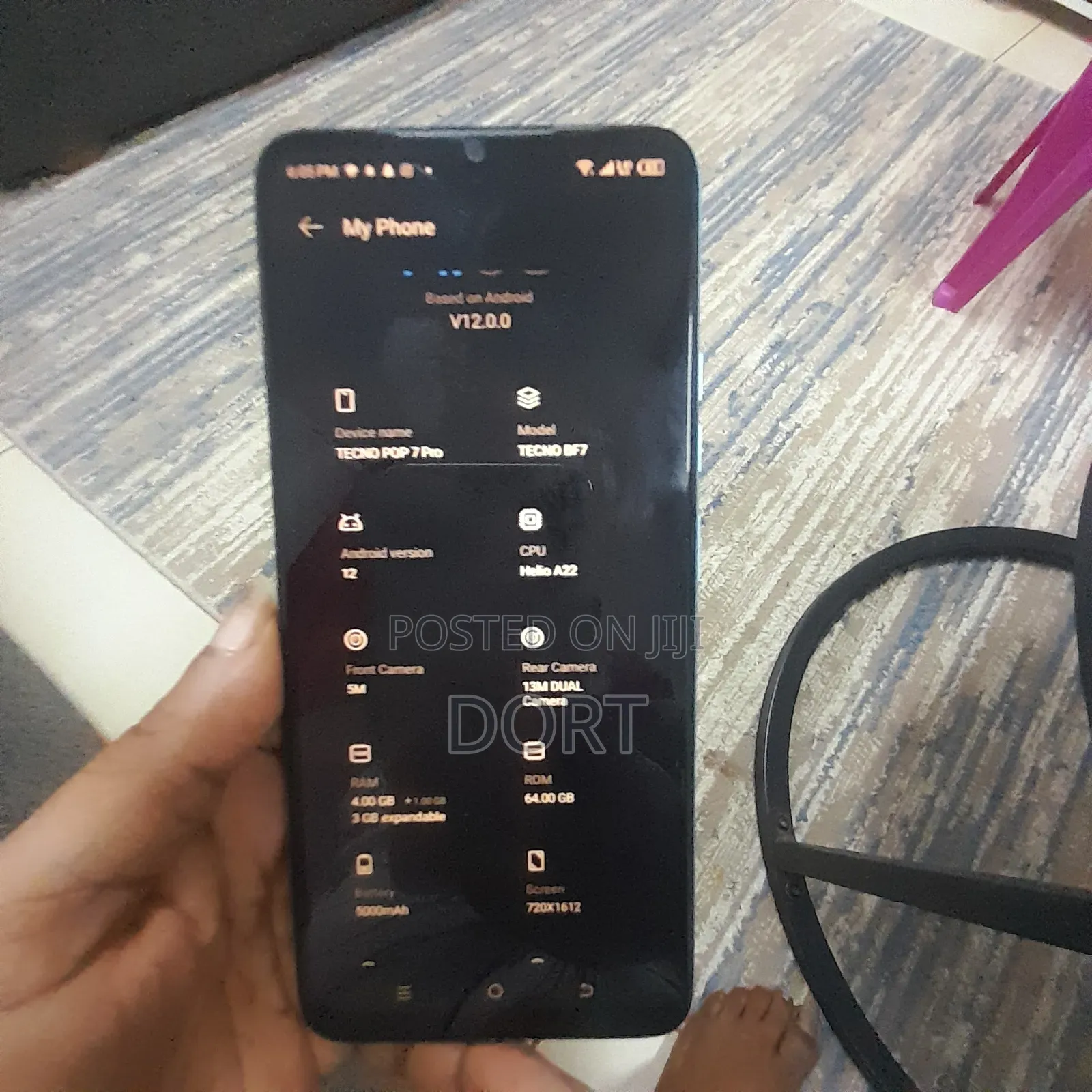 Tecno Pop 7 64 GB Blue