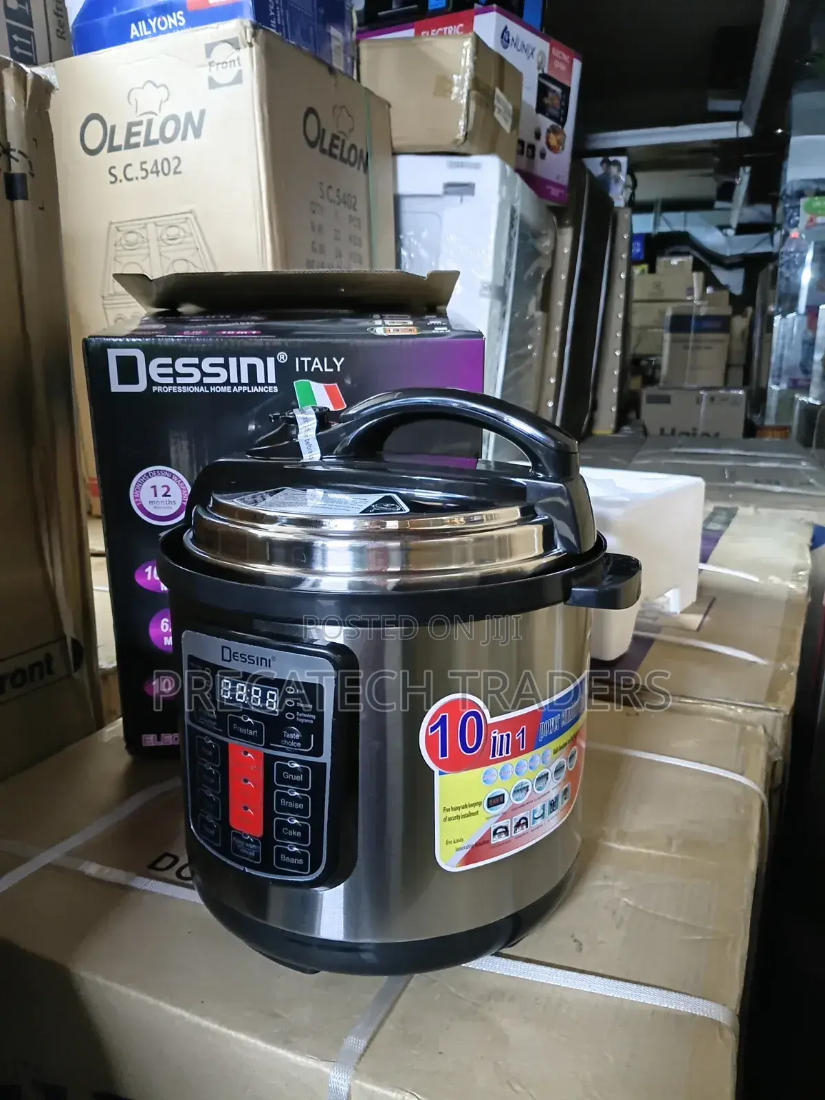 Dessini 10-in-1 Digital Pressure Cooker
