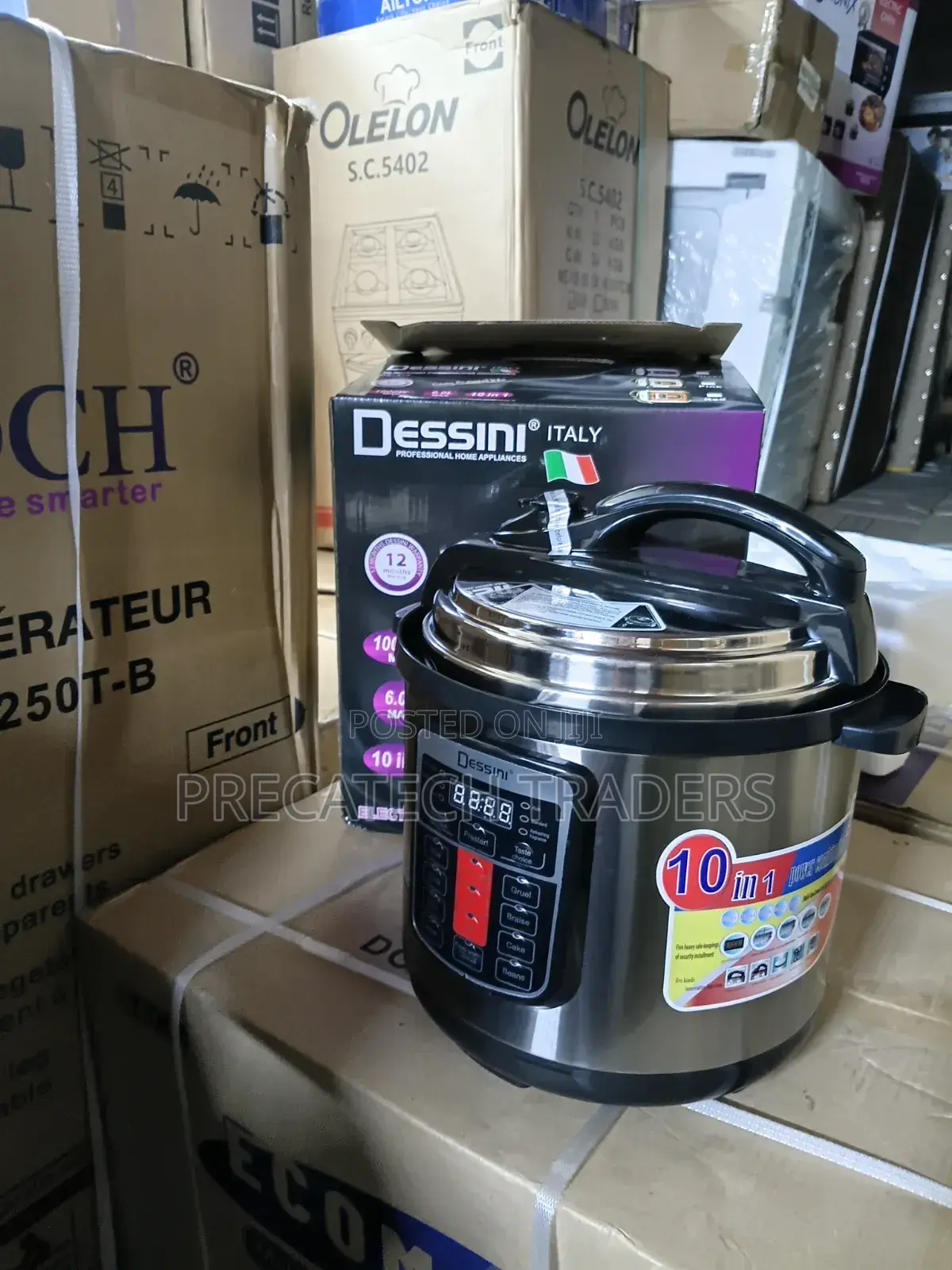 Dessini Digital Pressure Cooker – Fast Energy Saving