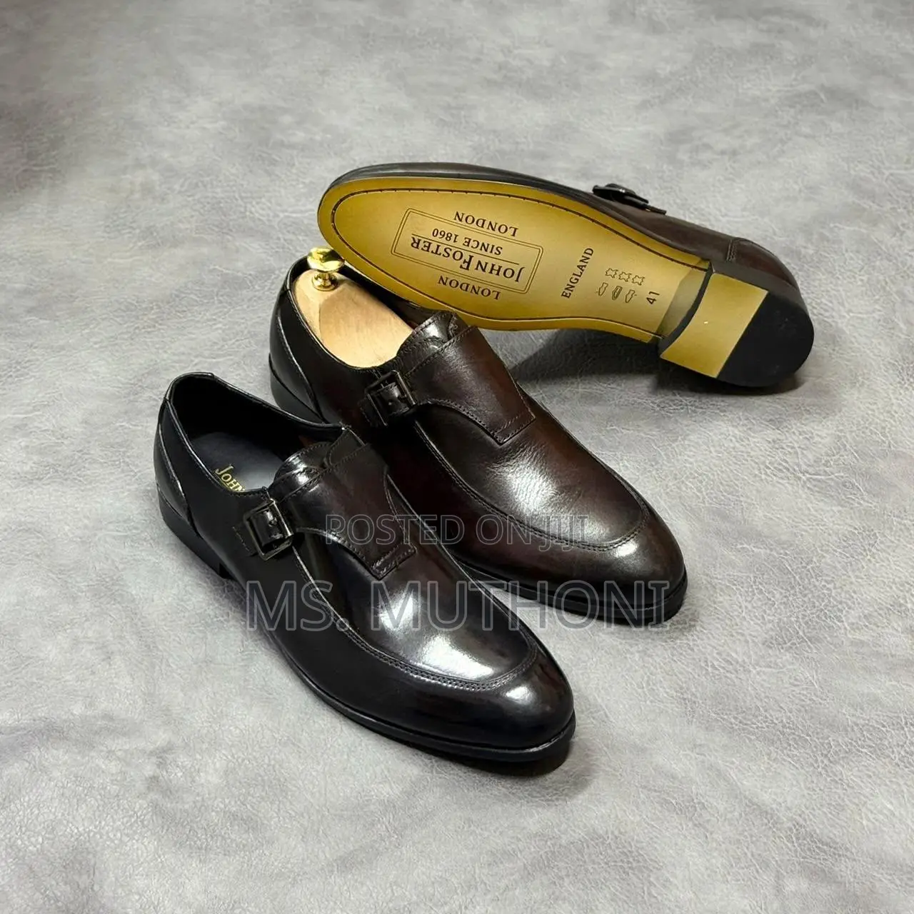 From the Polished Premium Leather Finish J.Foster London