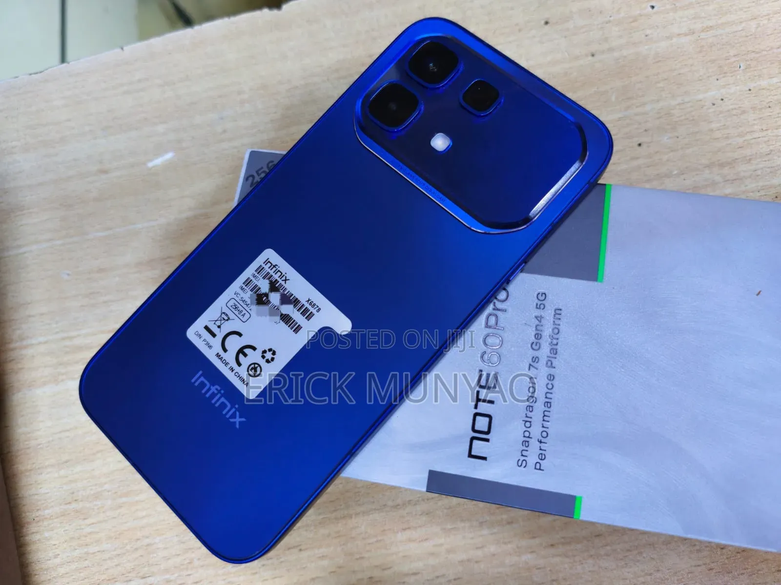 New Infinix Note 60 Pro 256 GB Blue