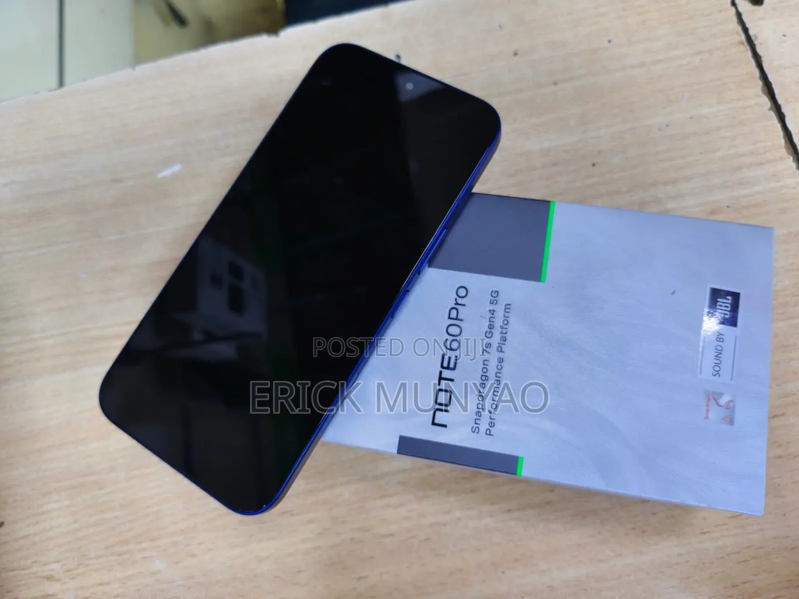 New Infinix Note 60 Pro 256 GB Blue