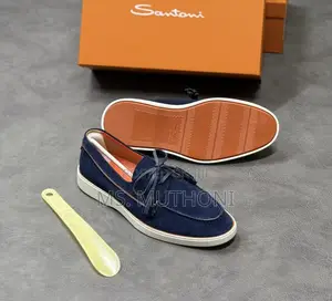 The Ultimate Casual Flex. Santoni Suede Loafers 39-46