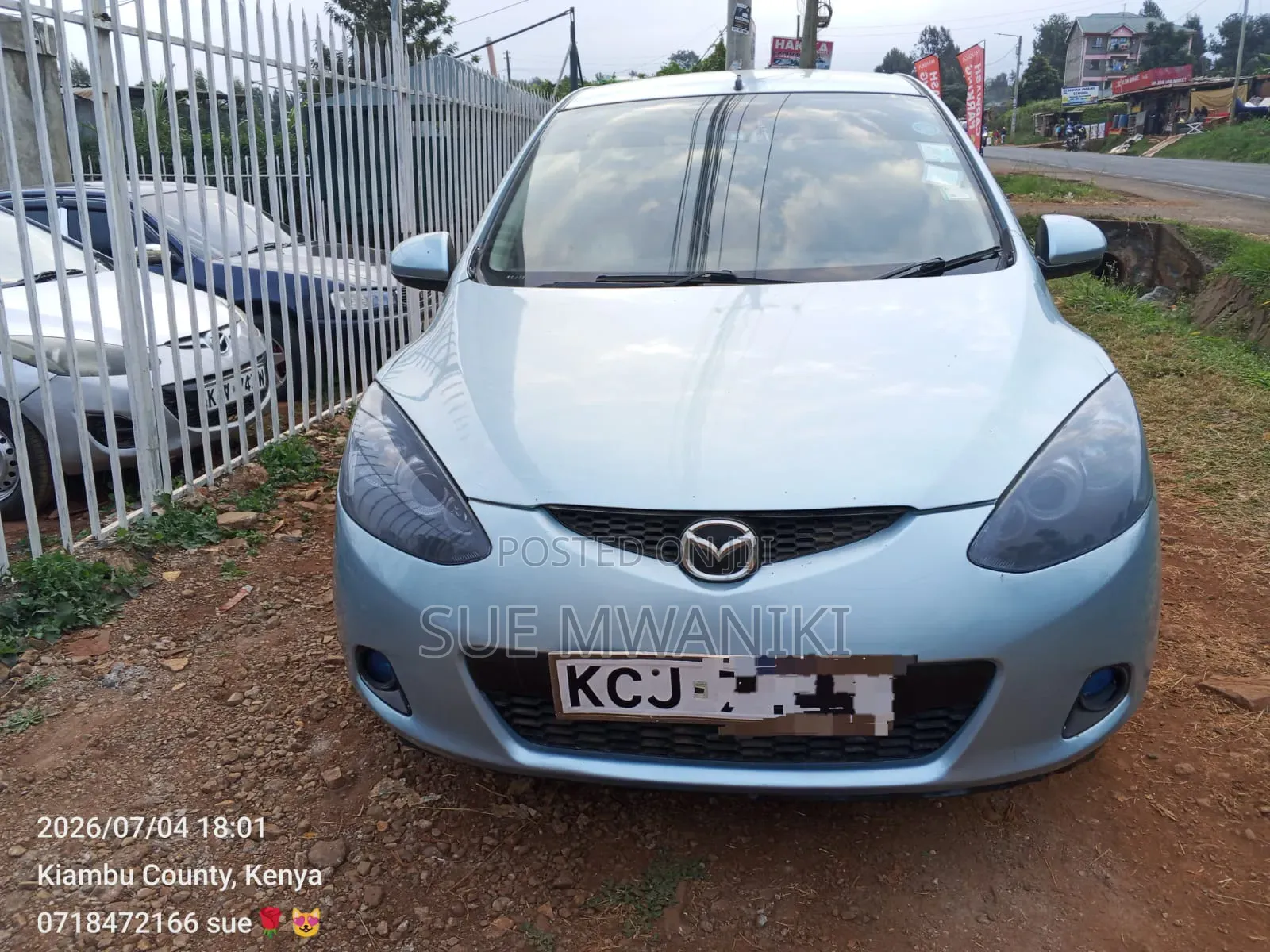 Mazda Demio 2009 Blue