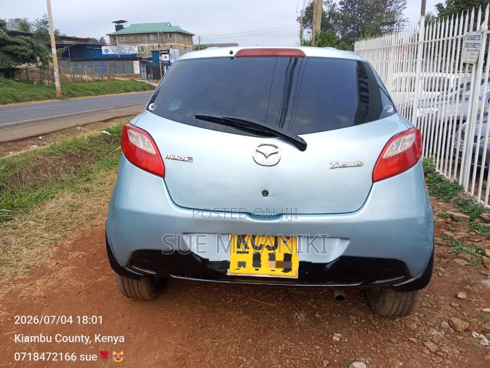 Mazda Demio 2009 Blue