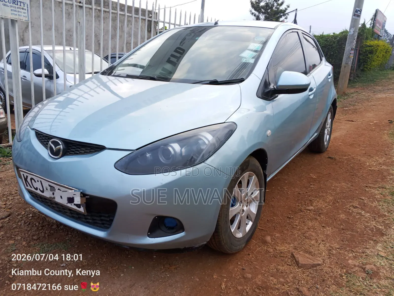 Mazda Demio 2009 Blue