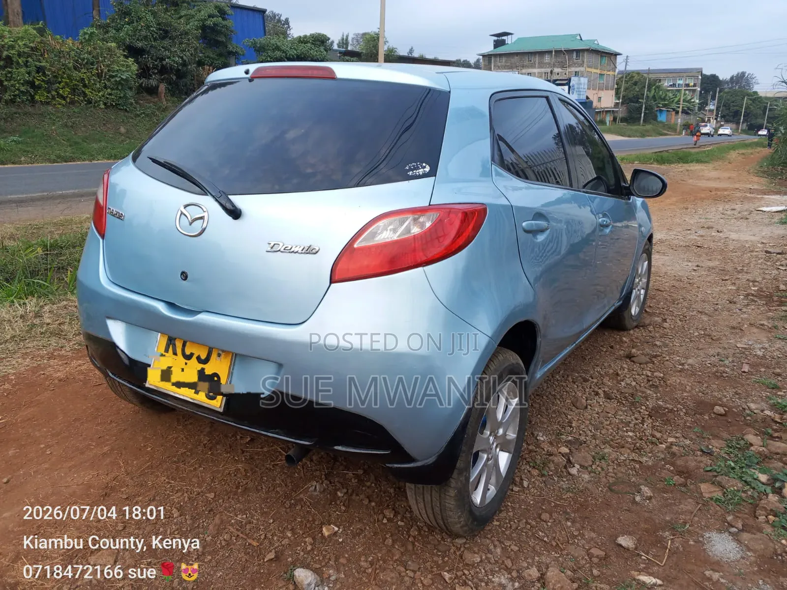 Mazda Demio 2009 Blue
