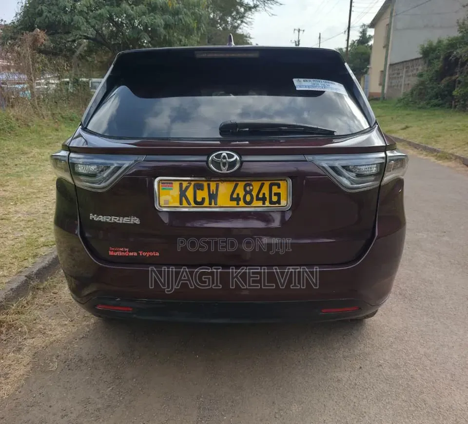 Toyota Harrier 2.0 2014 Burgundy