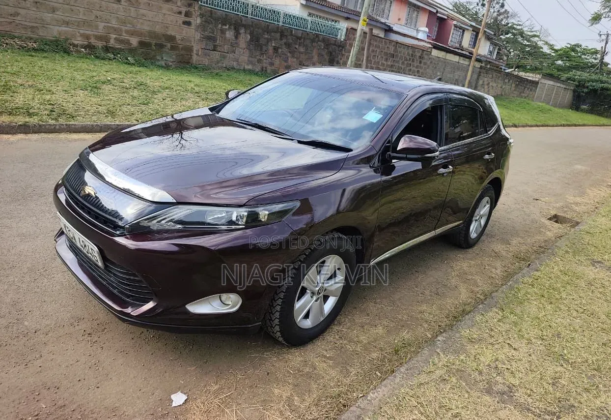 Toyota Harrier 2.0 2014 Burgundy
