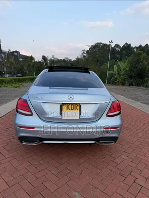Mercedes-Benz E200 2018 Silver