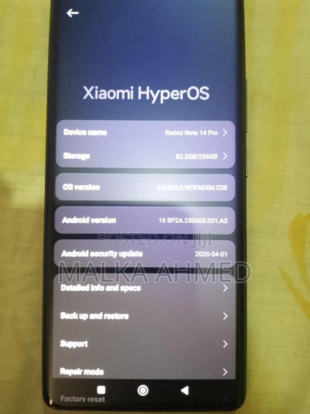 Xiaomi Redmi Note 14 Pro 256 GB Black - thumbnail 6