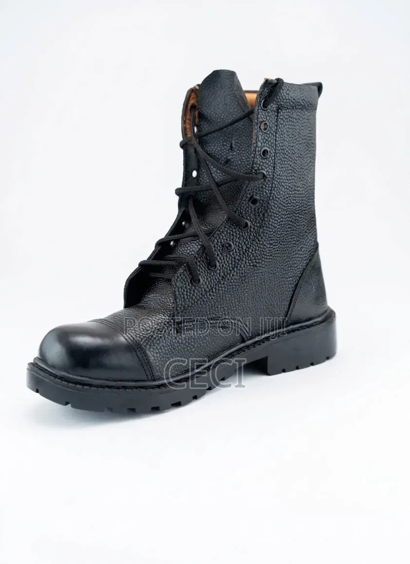 Ceci Wearlimited Askari Boots /Military Boots All Quality Leather