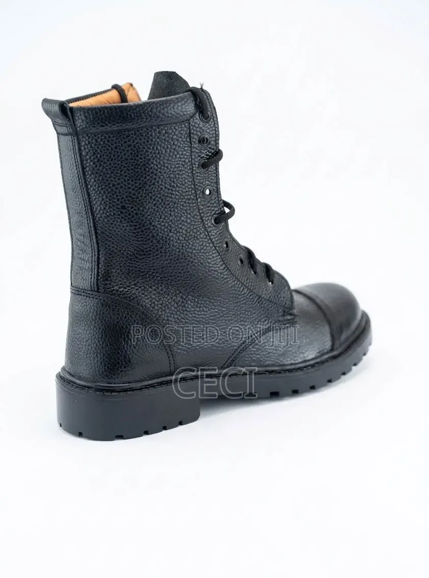 Ceci Wearlimited Askari Boots /Military Boots All Quality Leather