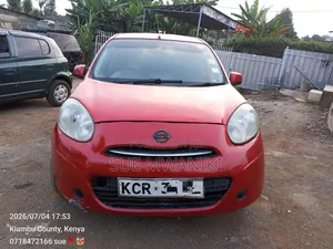 Nissan March 2011 Red