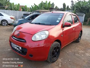 Nissan March 2011 Red