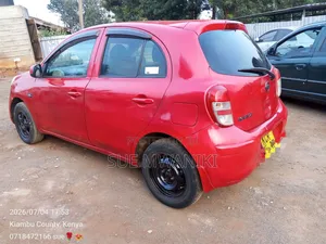Nissan March 2011 Red