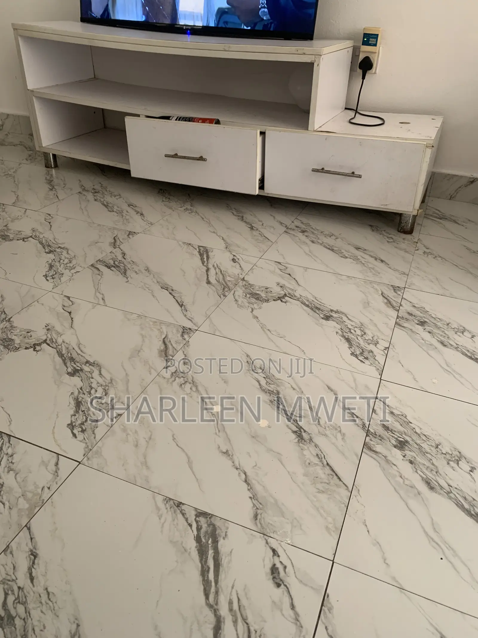 Tv Stand for White in Color Used