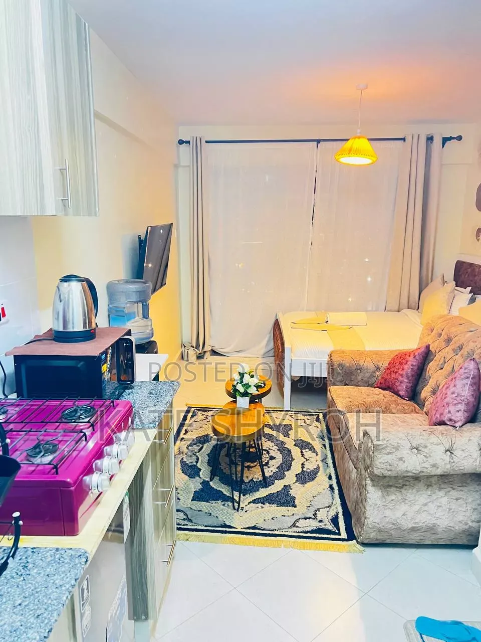 Studio Airbnb in Ngara Close to Kicd on Murang'a Road