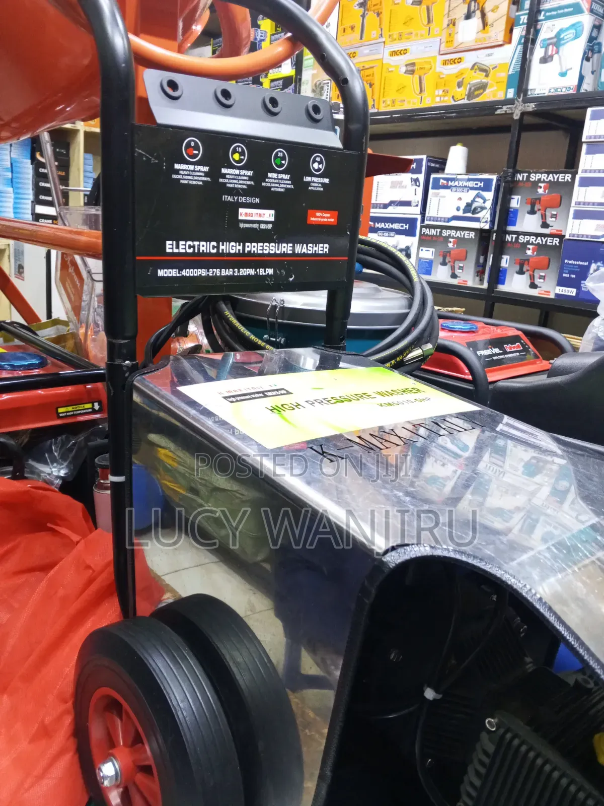 High Pressure Km5010 Carwash Machine