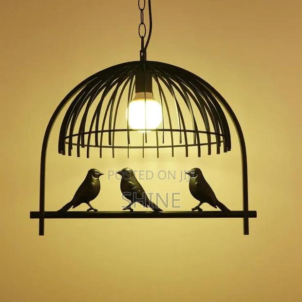 Modern Industrial Bird Cage Lights