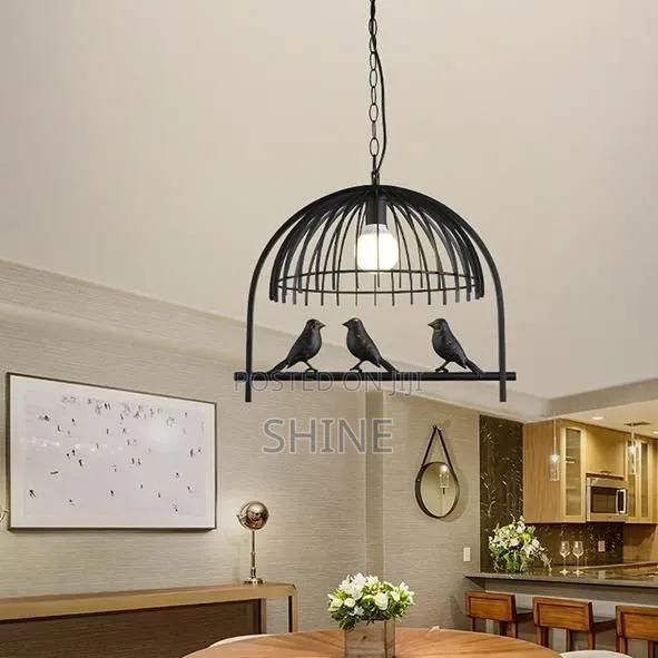 Modern Industrial Bird Cage Lights - thumbnail 2