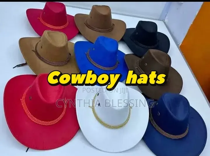 Cowboy Hats in Various Colors_5