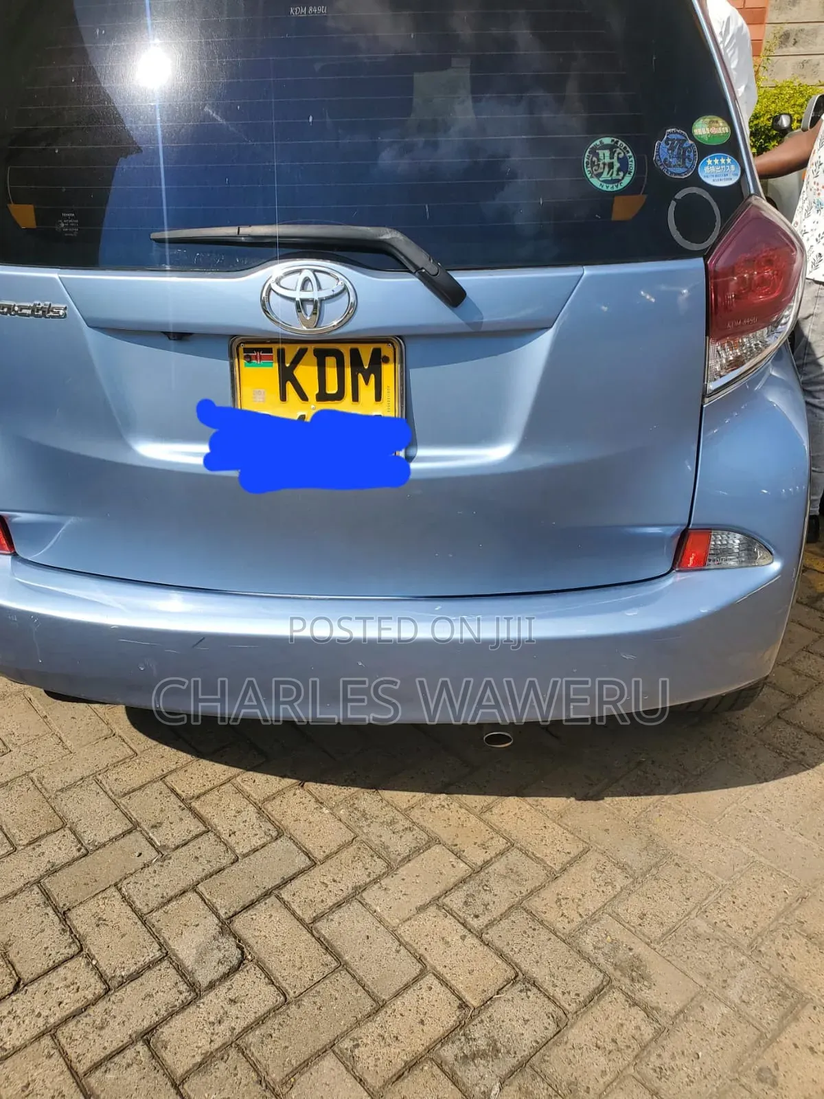 Toyota Ractis 2016 Blue