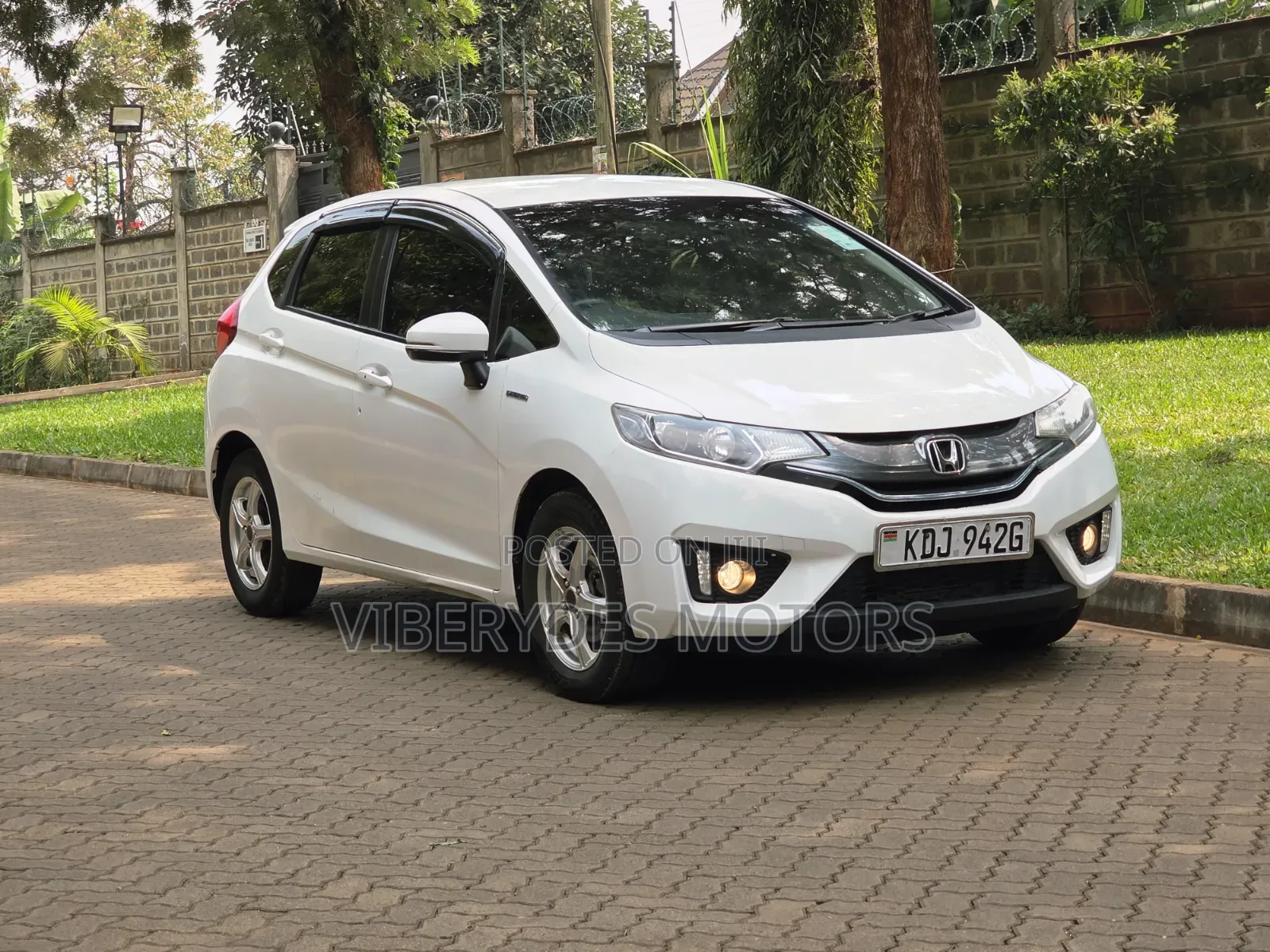 Honda Fit 2015 White