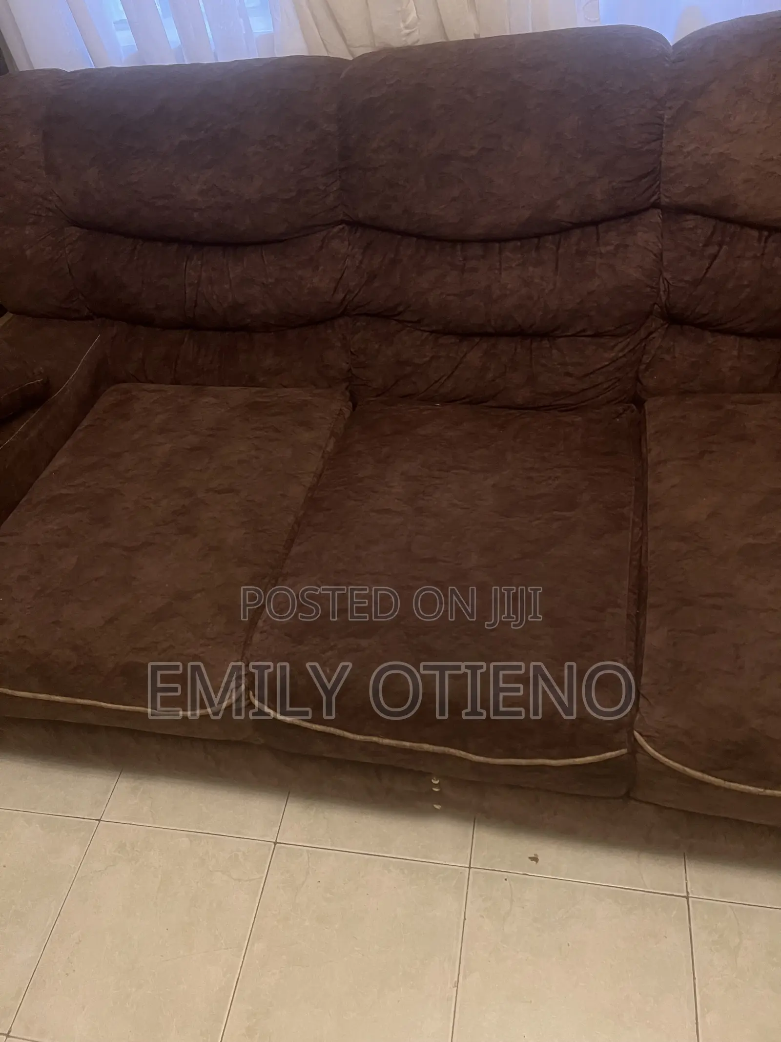 5 Seater Semi Recliner New